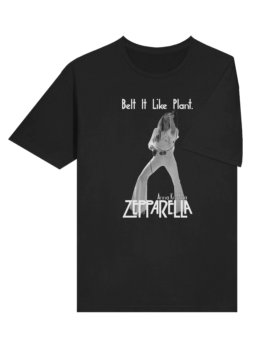 Belt It Like Plant - Anna Kristina Tee - Black and White Design product image (11)
