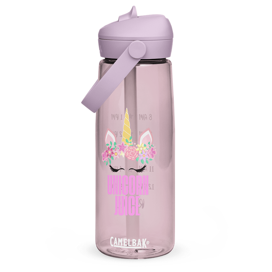 Magical Unicorn Juice Flip Straw Water Bottle product image (1)