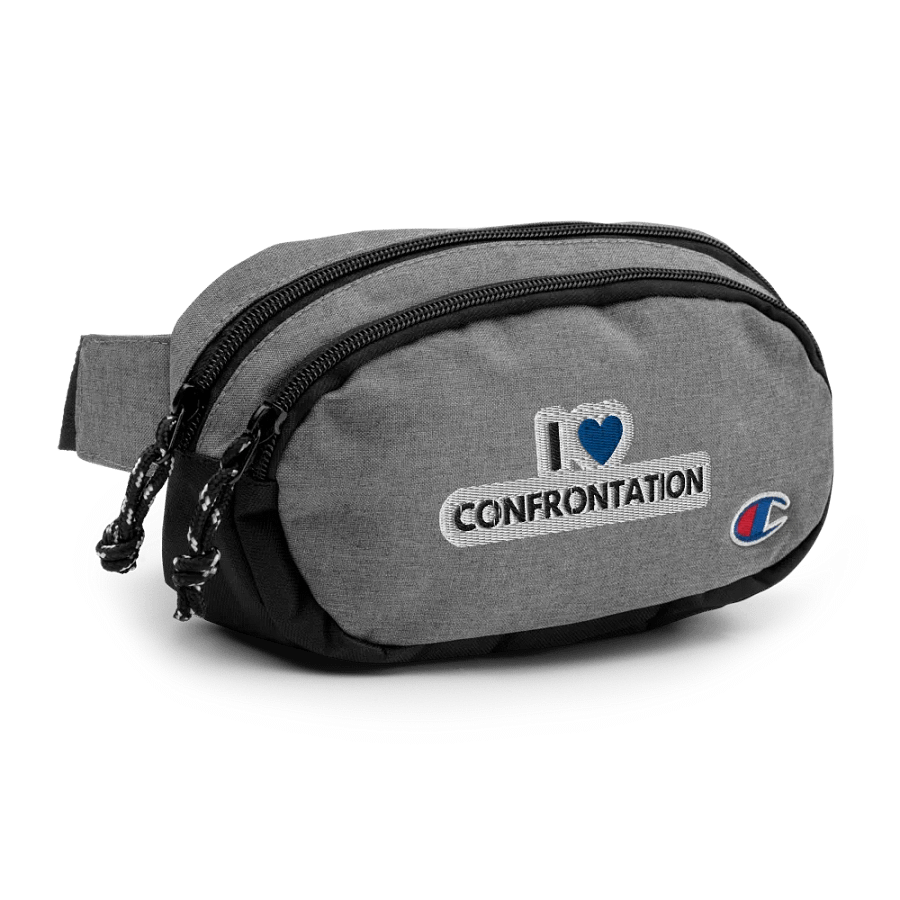 I <3 Confrontation (royal bubble design) champion fanny pack product image (3)