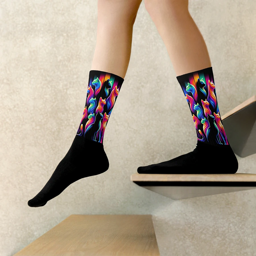 Black Foot Sublimated Socks product image (9)