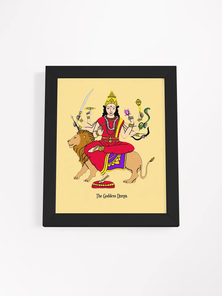 Goddess Durga Framed Art product image (1)