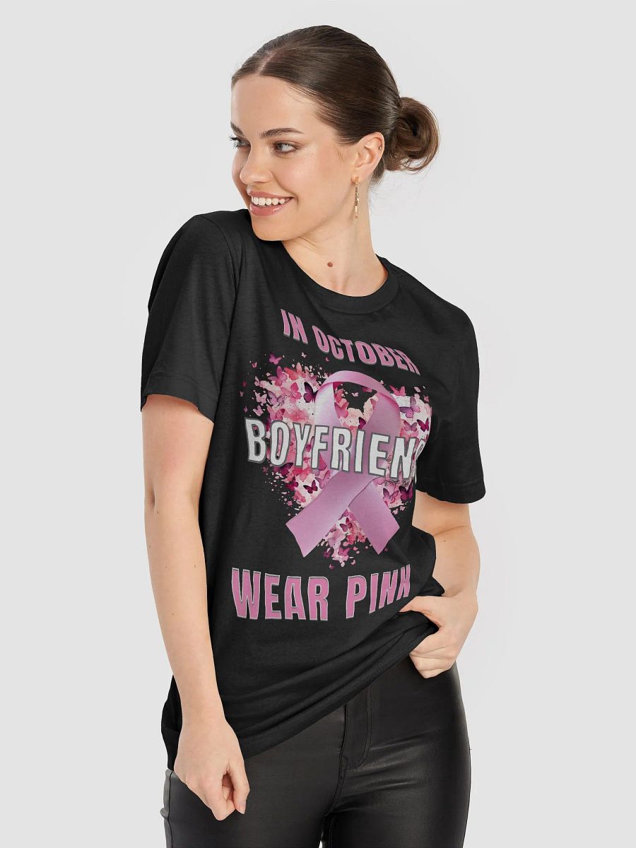 In October Boyfriends Wear Pink T-Shirt product image (8)