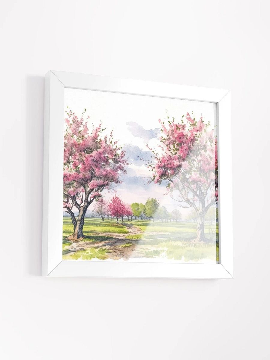 Cherry Orchard Watercolor Wall Art product image (3)