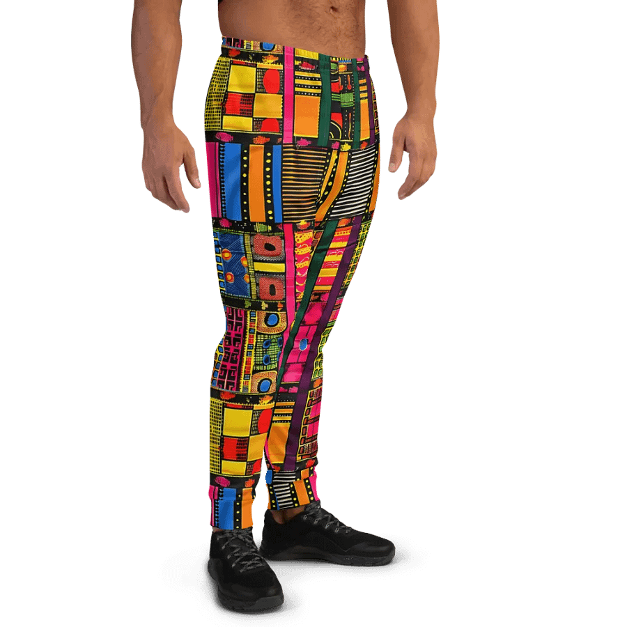 Customizable Ornate African KenteMen's Joggers product image (5)