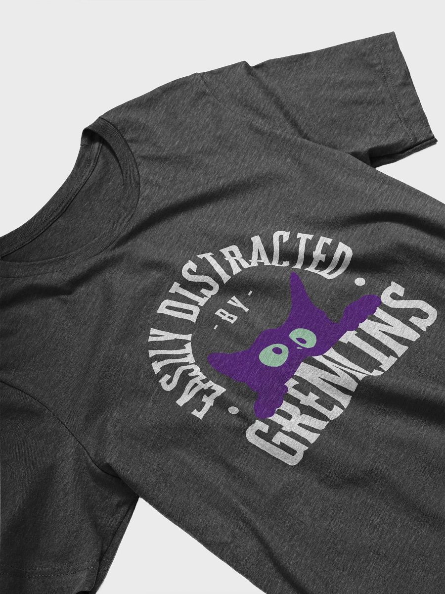 EASILY DISTRACTED DARK T-SHIRT product image (24)