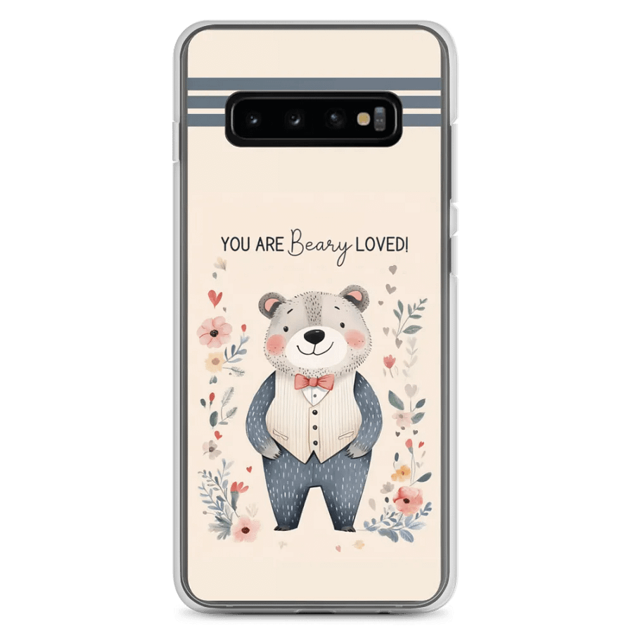 Adorable Bear-Themed Samsung Phone Case product image (2)