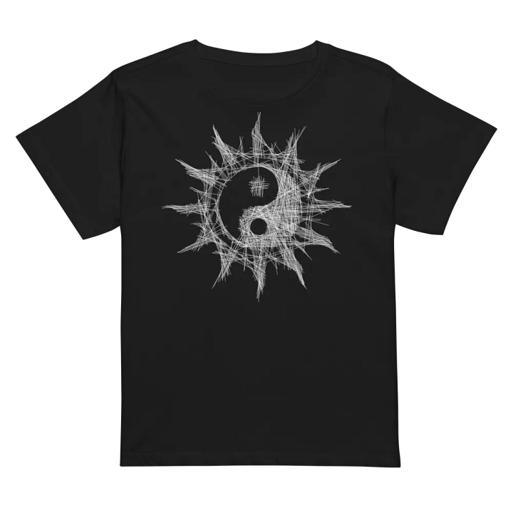 Yin-Yang Sun High-Waisted Tee product image (3)