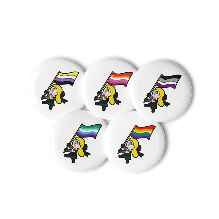 Miss Will-o-Witch Pride Pins Pack 2 product image (3)