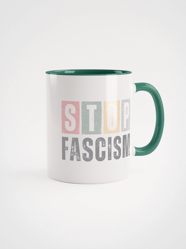 Stop Fascism Mug - Being Liberal product image (2)