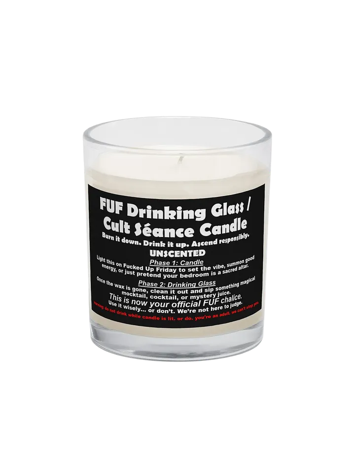 FUF Drinking Glass / Cult Séance Candle product image (1)