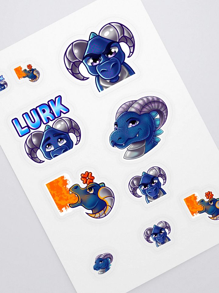 Slayer sticker sheet product image (1)