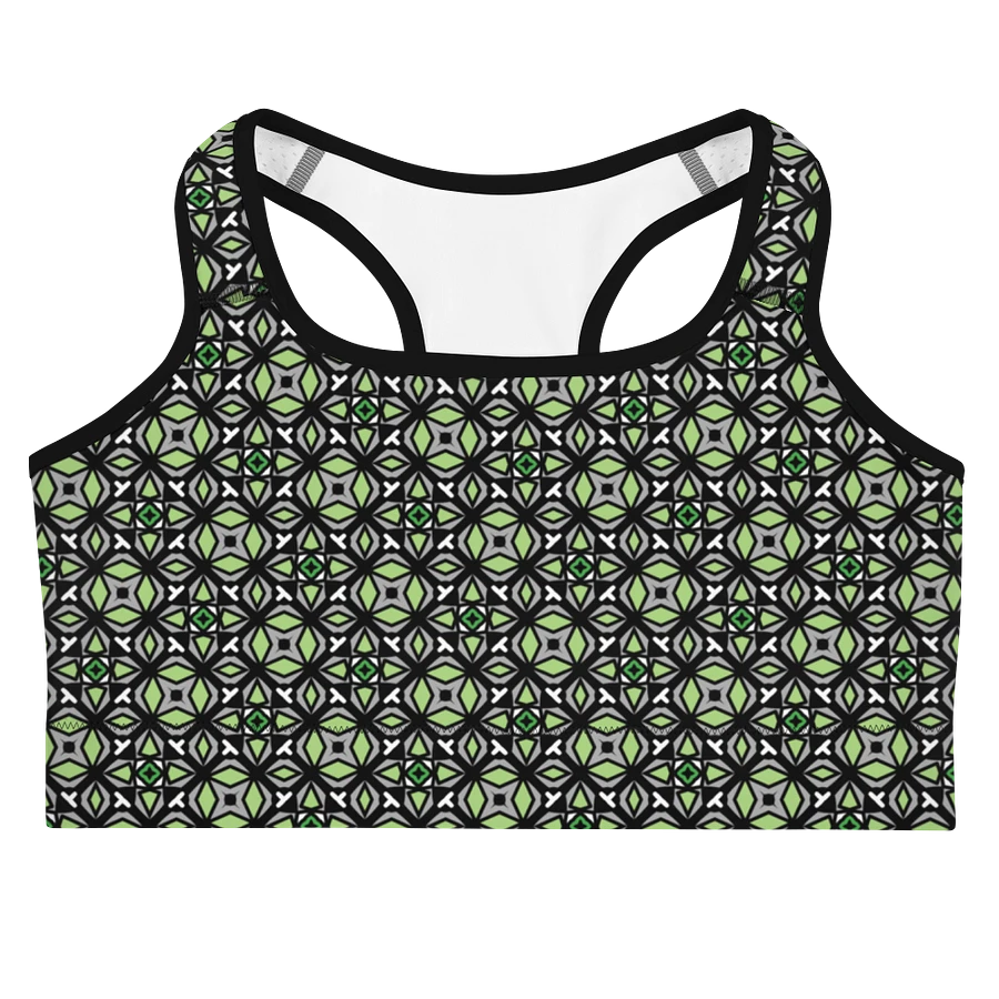 Aromantic Abstract (1) - Sports Bra product image (3)