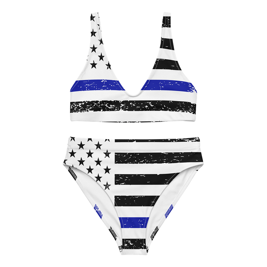 Nik The Hat | High-Waisted Bikini – Summer ’25 BACK THE BLUE Edition product image (2)