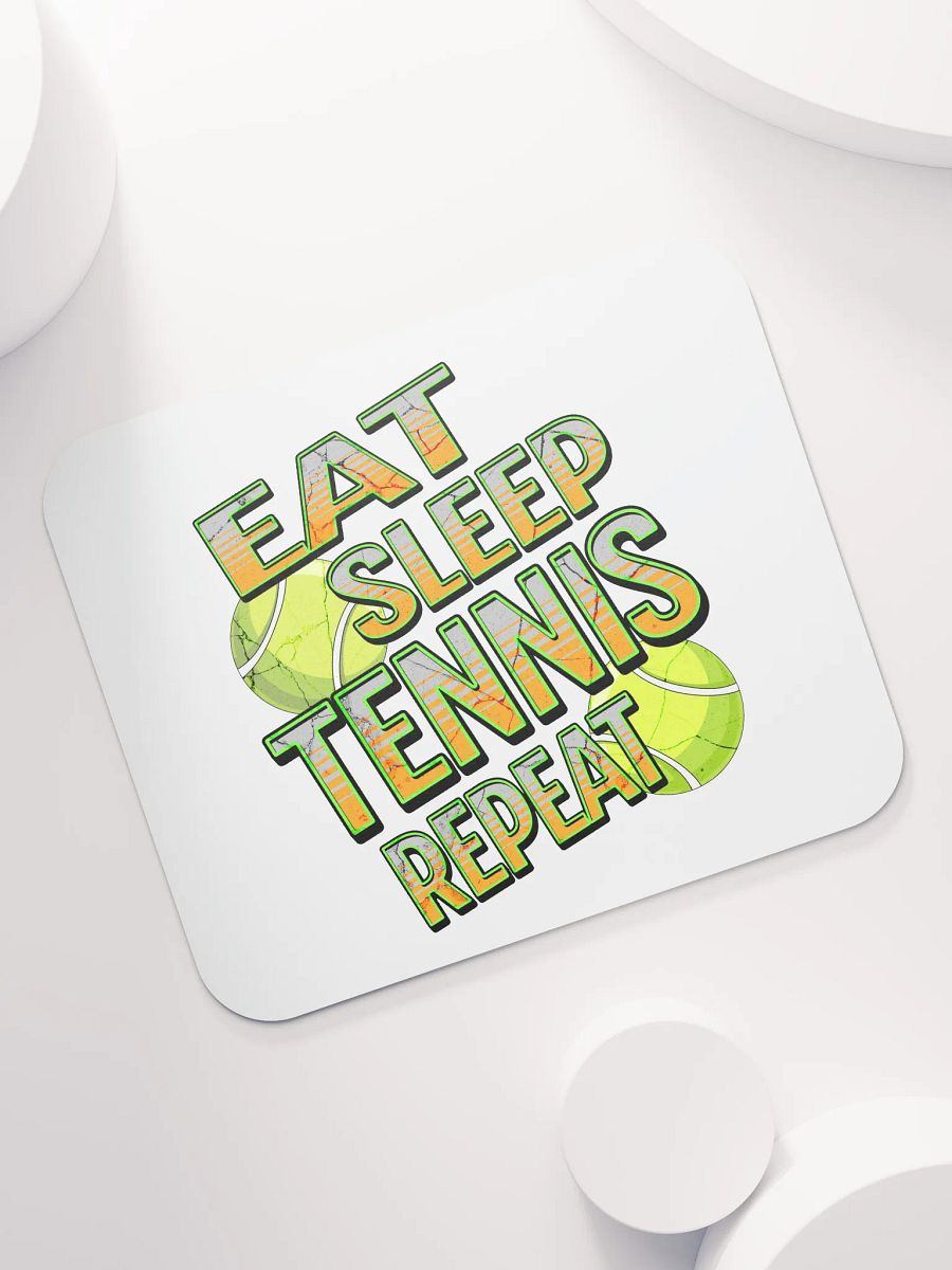 Eat Sleep Tennis Repeat Angle Ball Blast Mouse Pad product image (5)