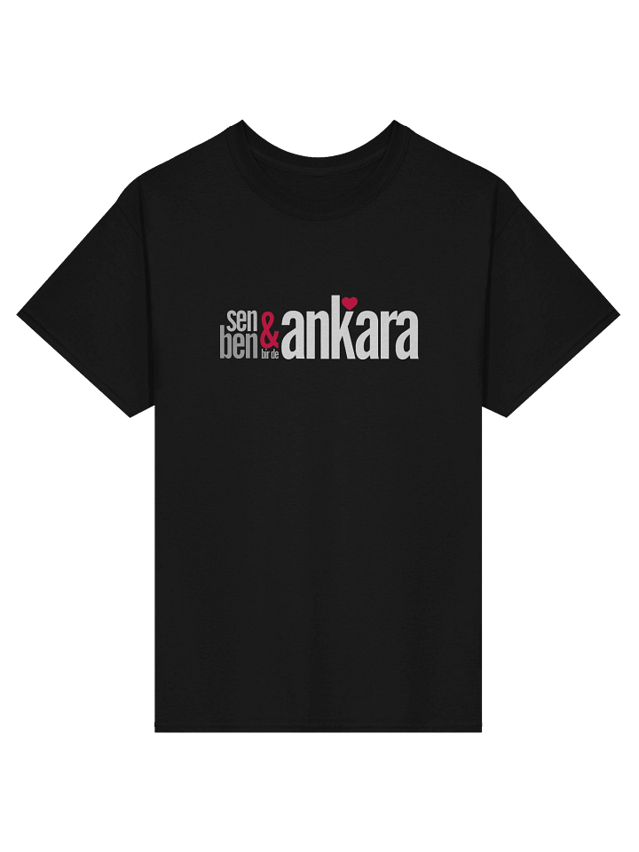 Tek Gerçek Üçlü: "Sen, Ben Bir de Ankara" Anısı | % 100 Pamuk Gildan Heavyweight Kadın Tişörtü product image (1)