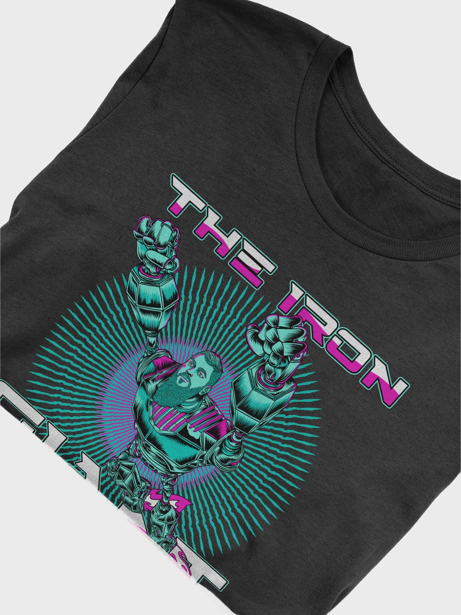 Turquoise and Pink Iron Giant product image (4)