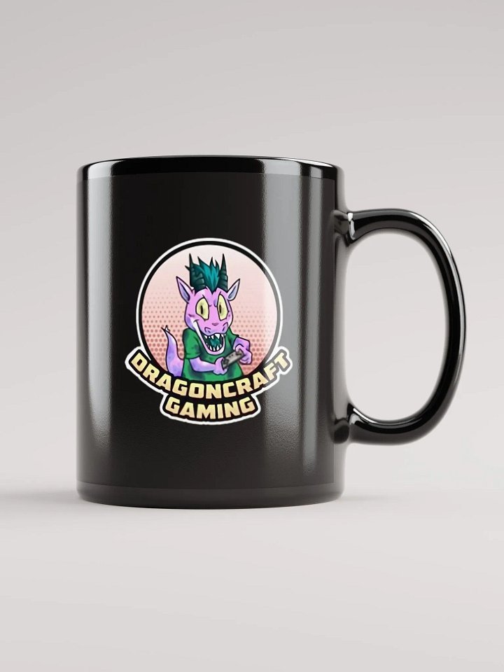 Dragoncraft Gaming Black Mug product image (1)
