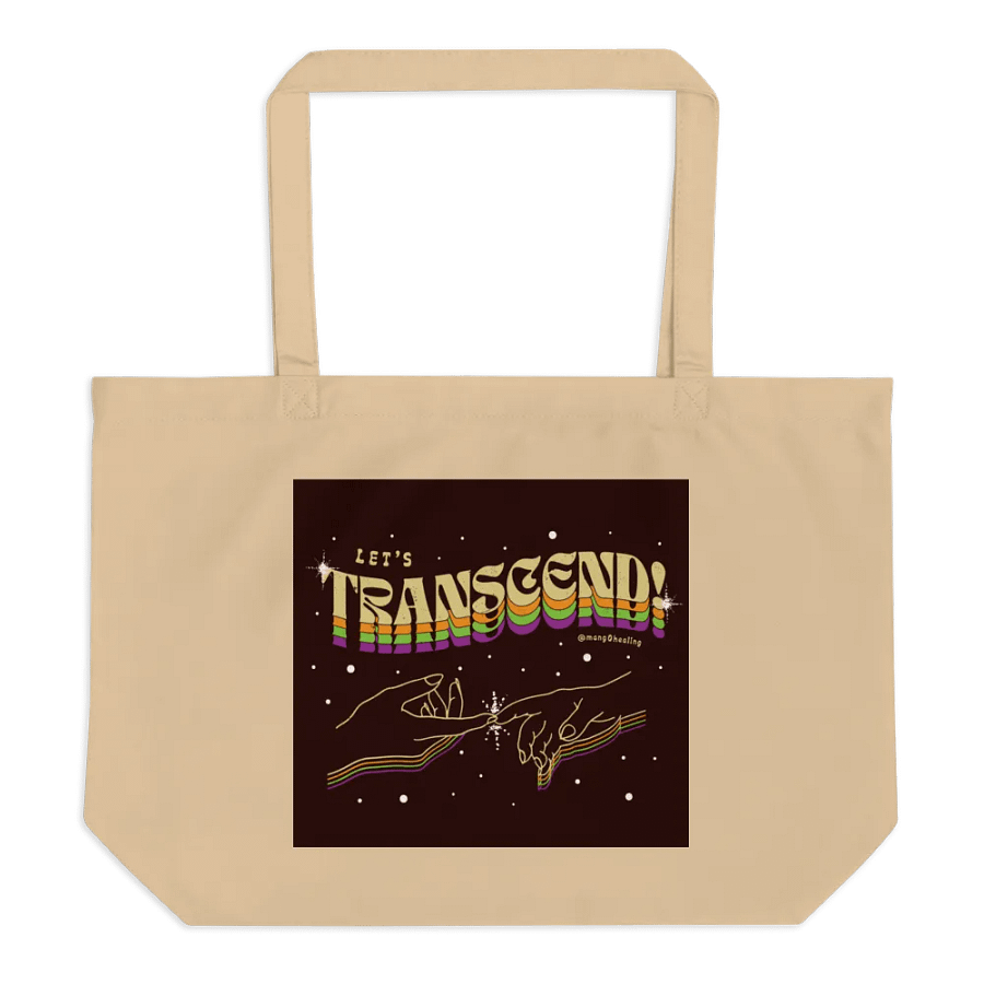 Let's Transcend Eco- Friendly Tote! product image (1)