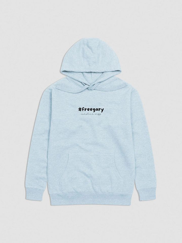 Free Gary Unisex Embroidered Hoodie - Light Colours product image (3)