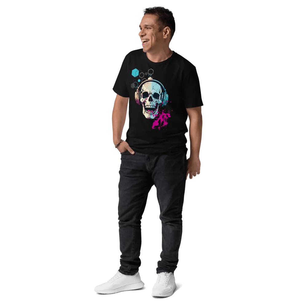 Groove Reaper Skull Organic Tee product image (10)