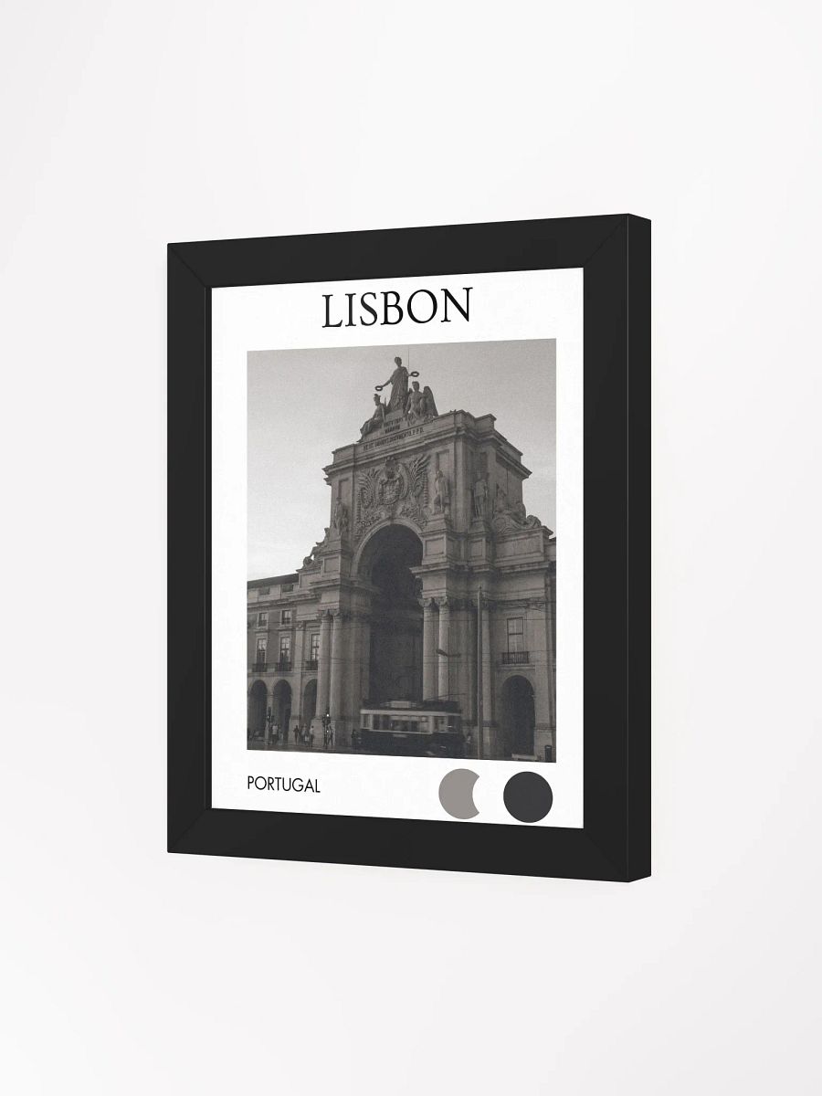 Arco da Rua Augusta - Black & White / Framed product image (3)