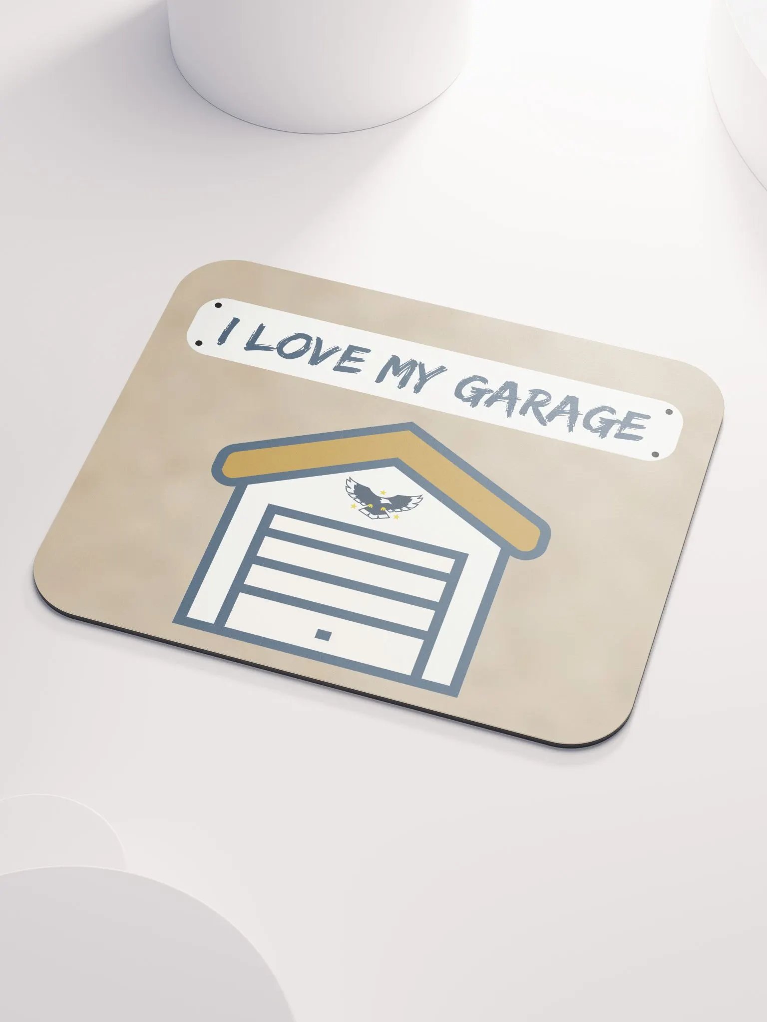 I Love My Garage - mousepad - oak product image (3)