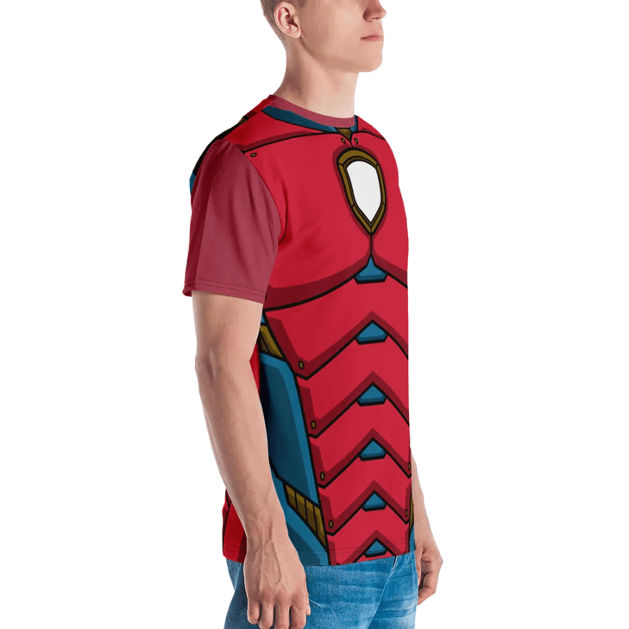 Enhanced Body Suit-Inspired Crew Neck T-Shirt - Embrace Futuristic Style product image (3)