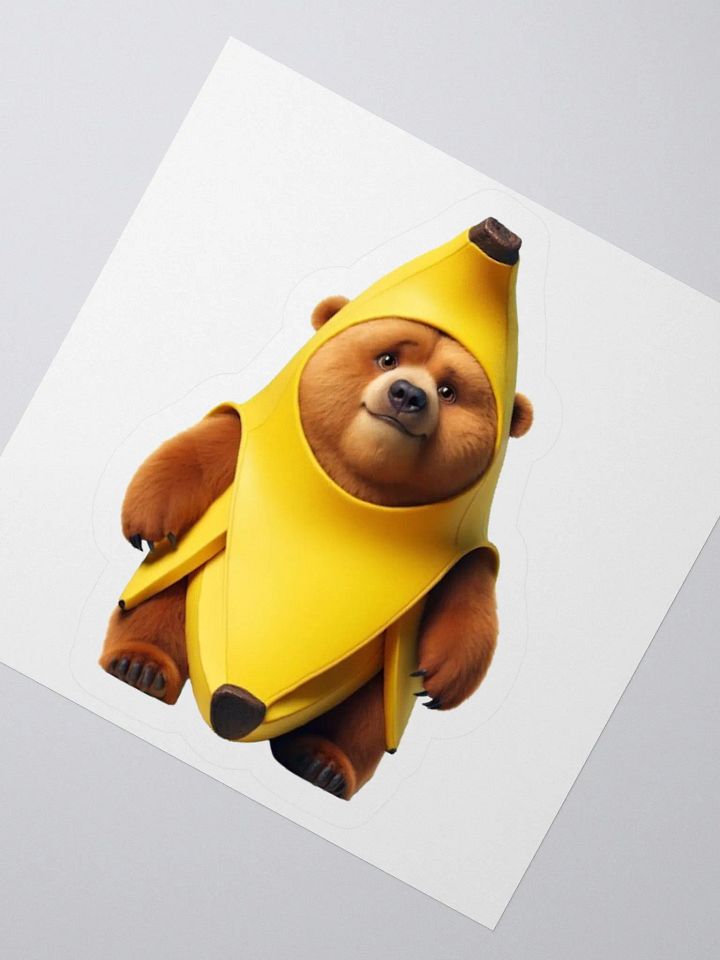 Banana Bear Baby Sticker product image (6)