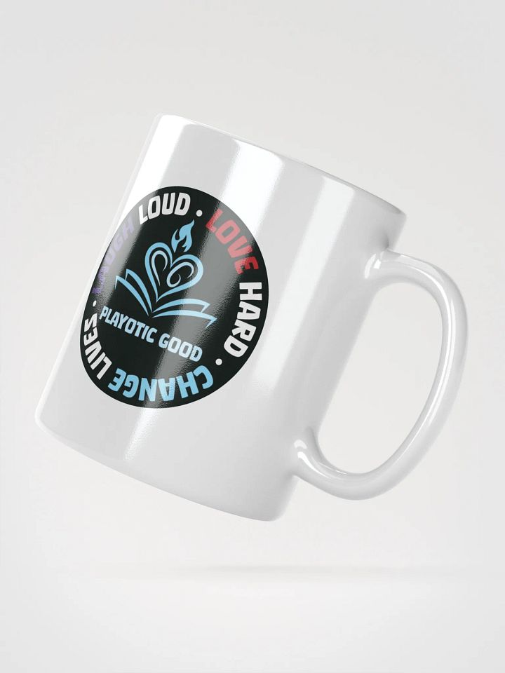 Laugh Loud, Love Hard, Change Lives Mug (Microwave & Dishwasher Safe) product image (4)