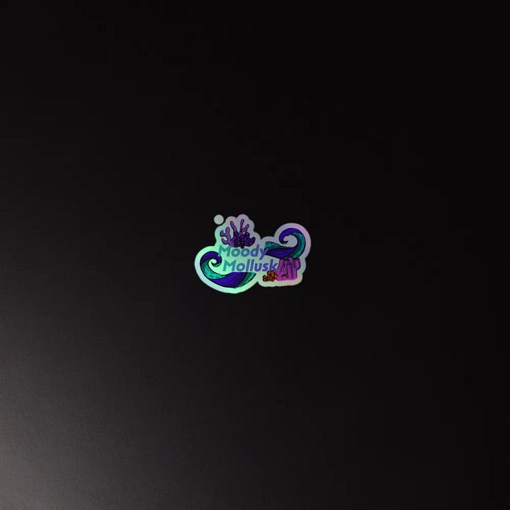 Moody Holo Sticker! product image (2)