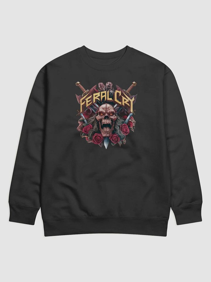 Skull and Roses Premium Sweatshirt product image (1)