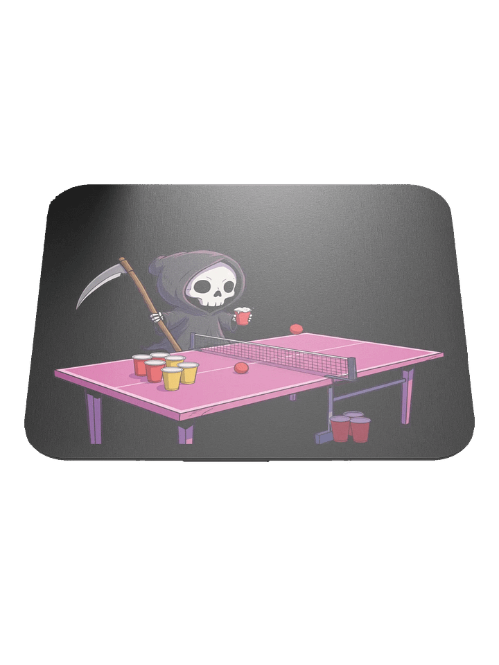 Grim - Beer Pong Black Mouse Pad product image (2)