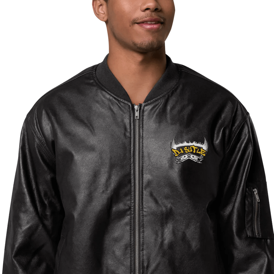 DJ Sutle Faux Leather Jacket product image (1)