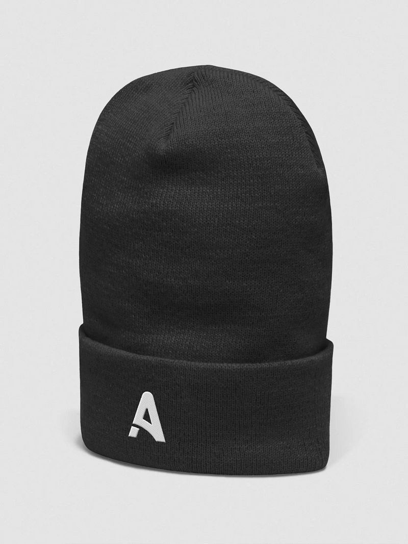 Pixel Penguin Cuffed Beanie