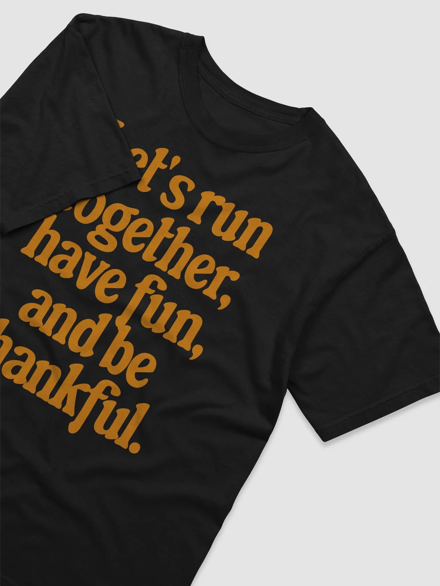 Gratitude Run Orange Tee product image (2)