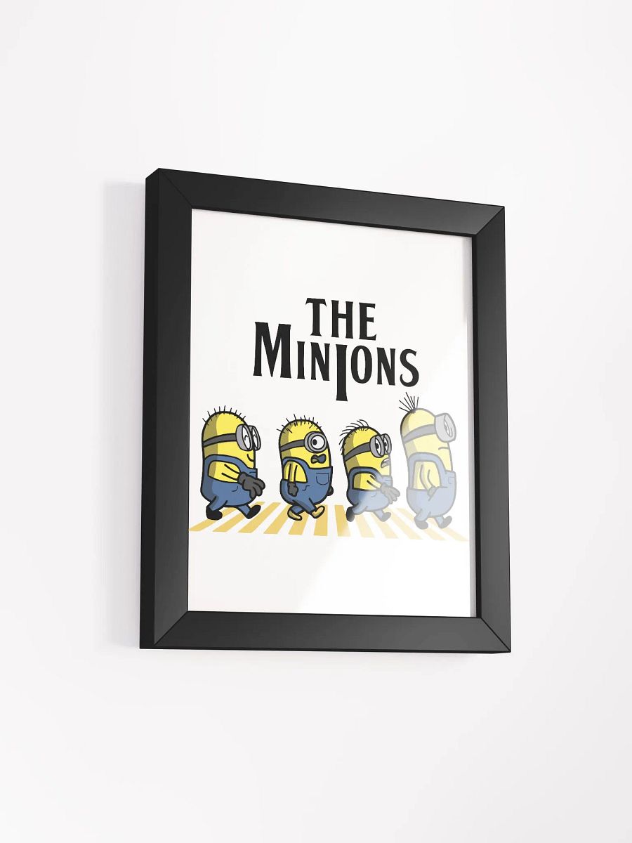 Limited Edition Minions Abbey Road Tribute Framed Poster product image (48)