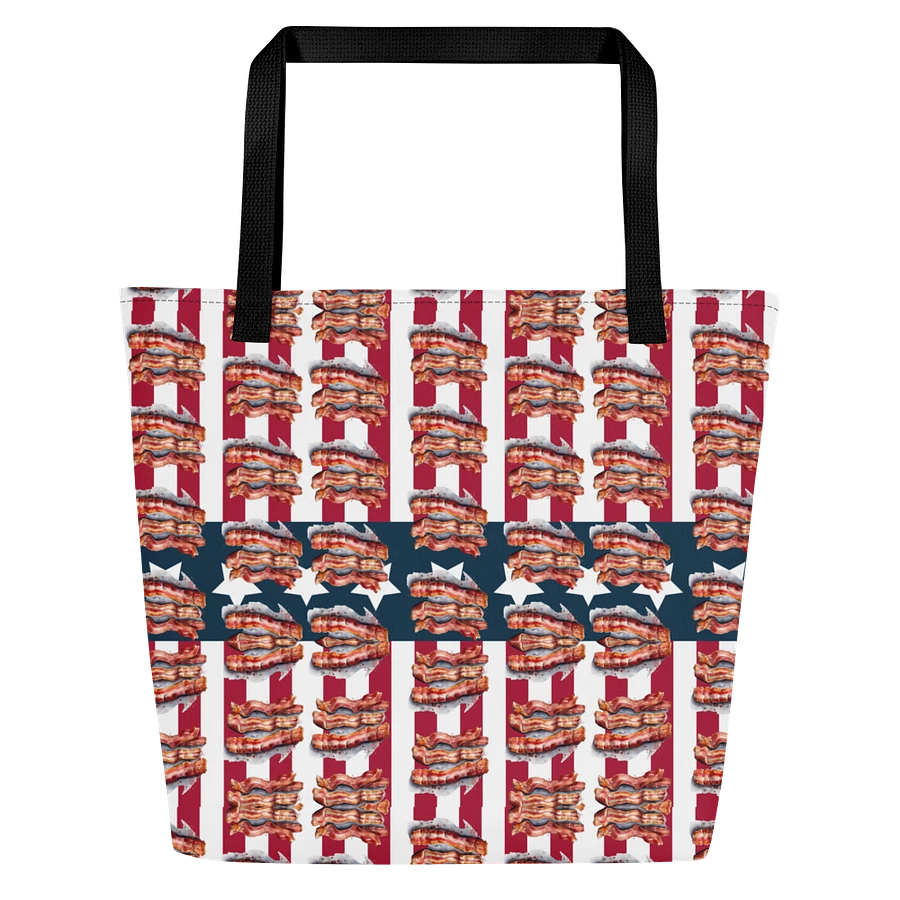 Bacon and America Print Tote Bag product image (3)