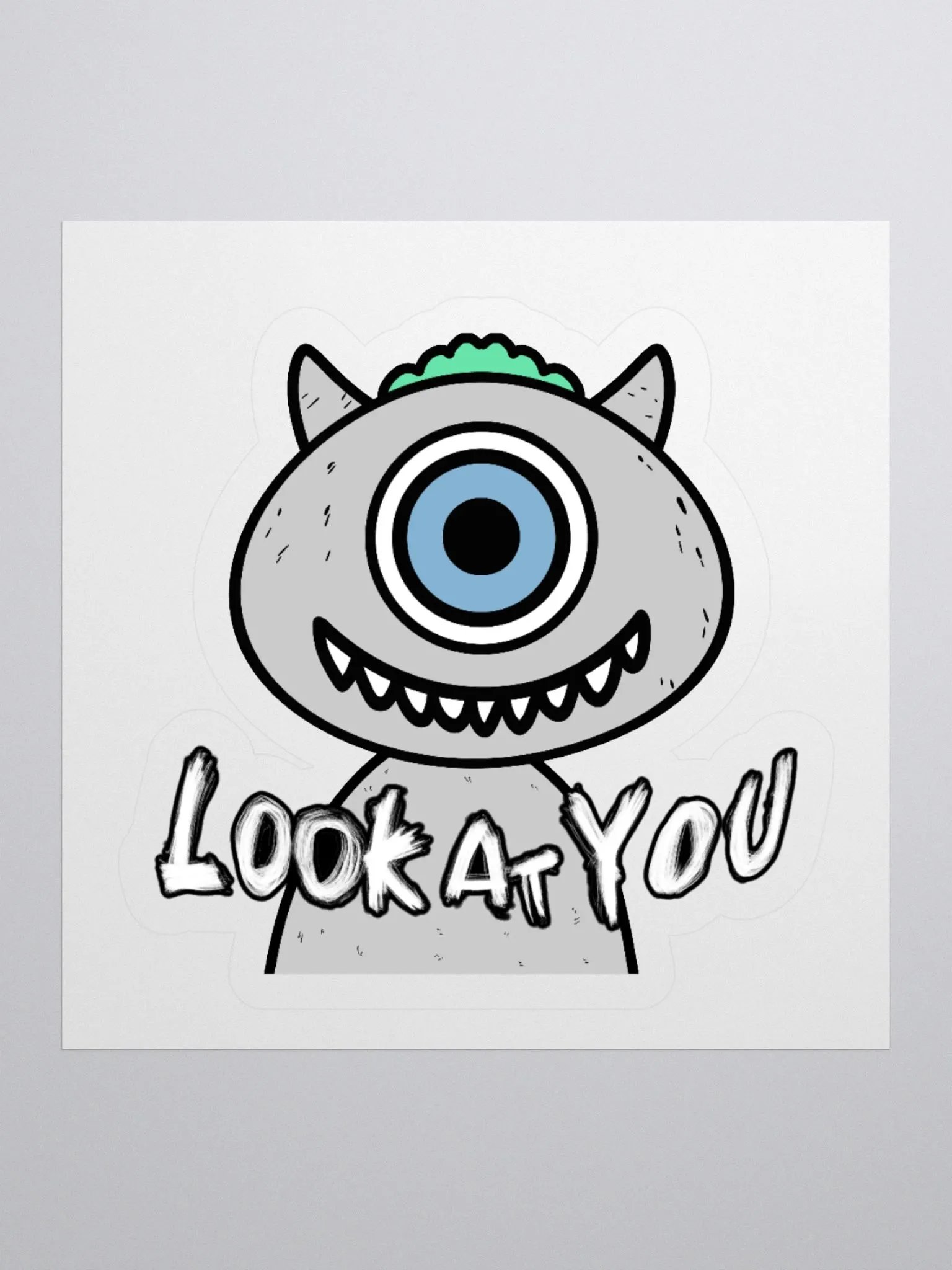 'Look At You' Creature Sticker product image (1)
