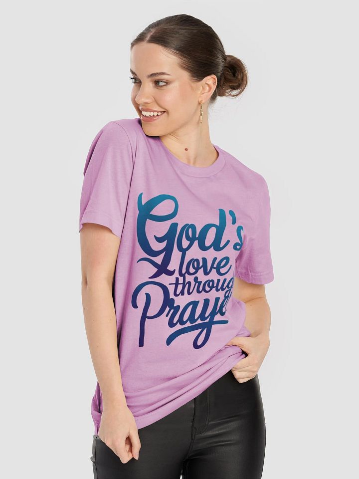 Divine Prayer Gradient Tee product image (1)