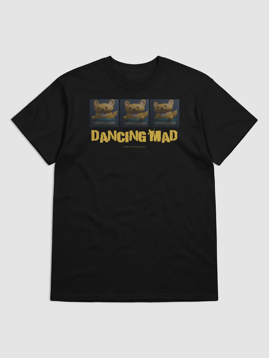 Doopsters - Dancing Mad Emote T-Shirt - DARK COLORS - DOOP GOLD TEXT product image (1)
