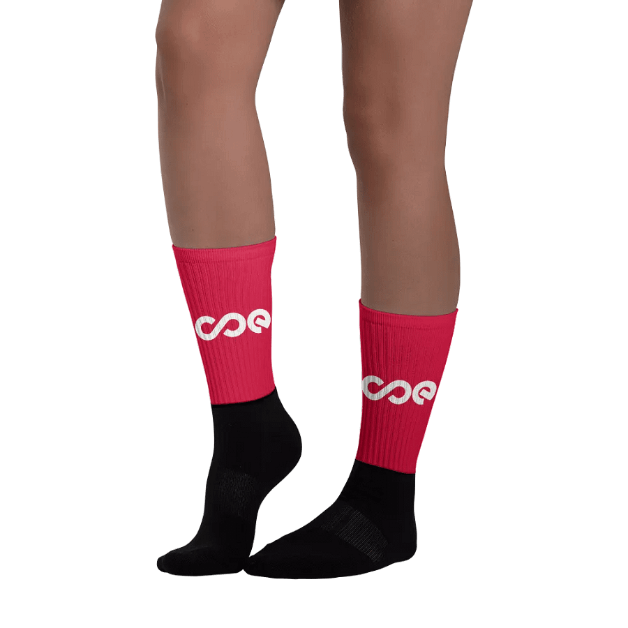 NEW COE SOCKS RED product image (3)