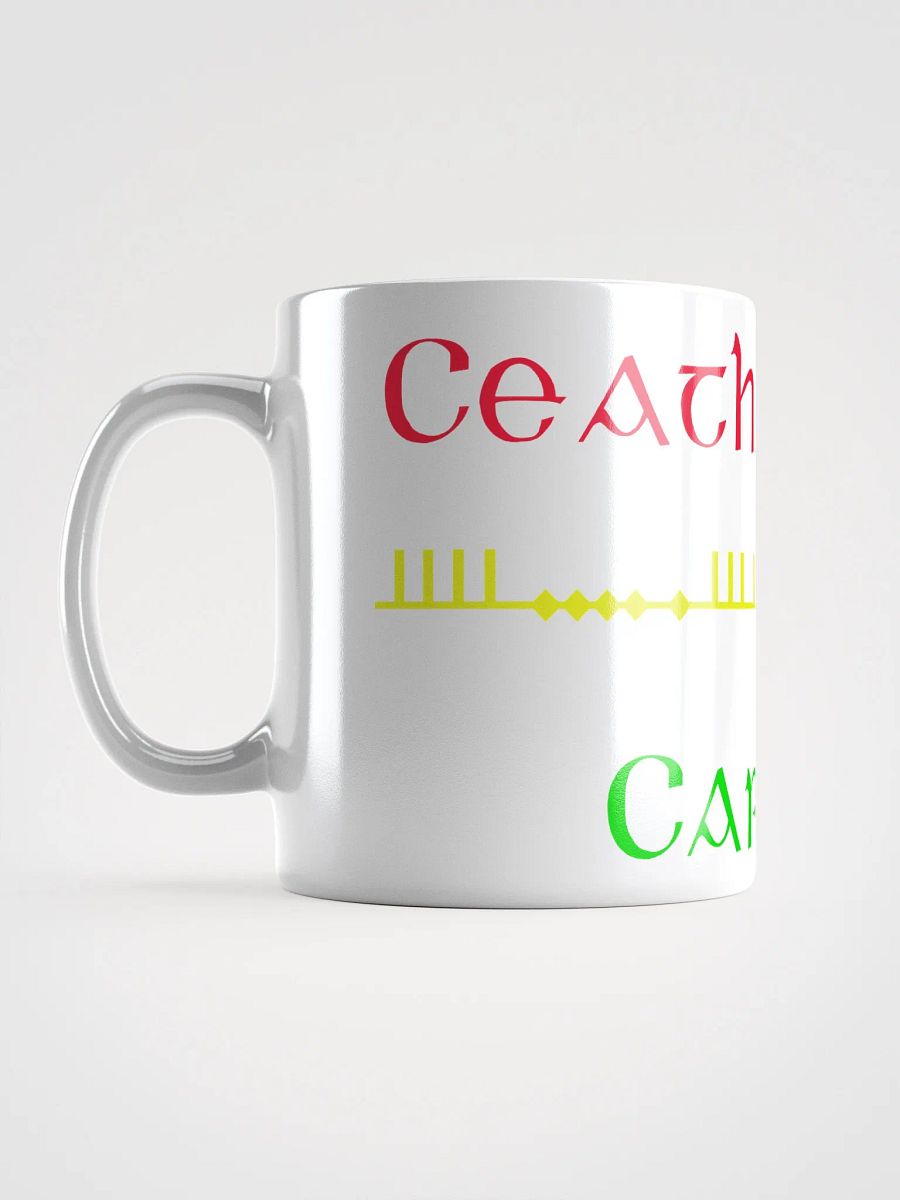 Carlow/Ceatharlach, Scholastic Style Ogham printed Mug product image (6)