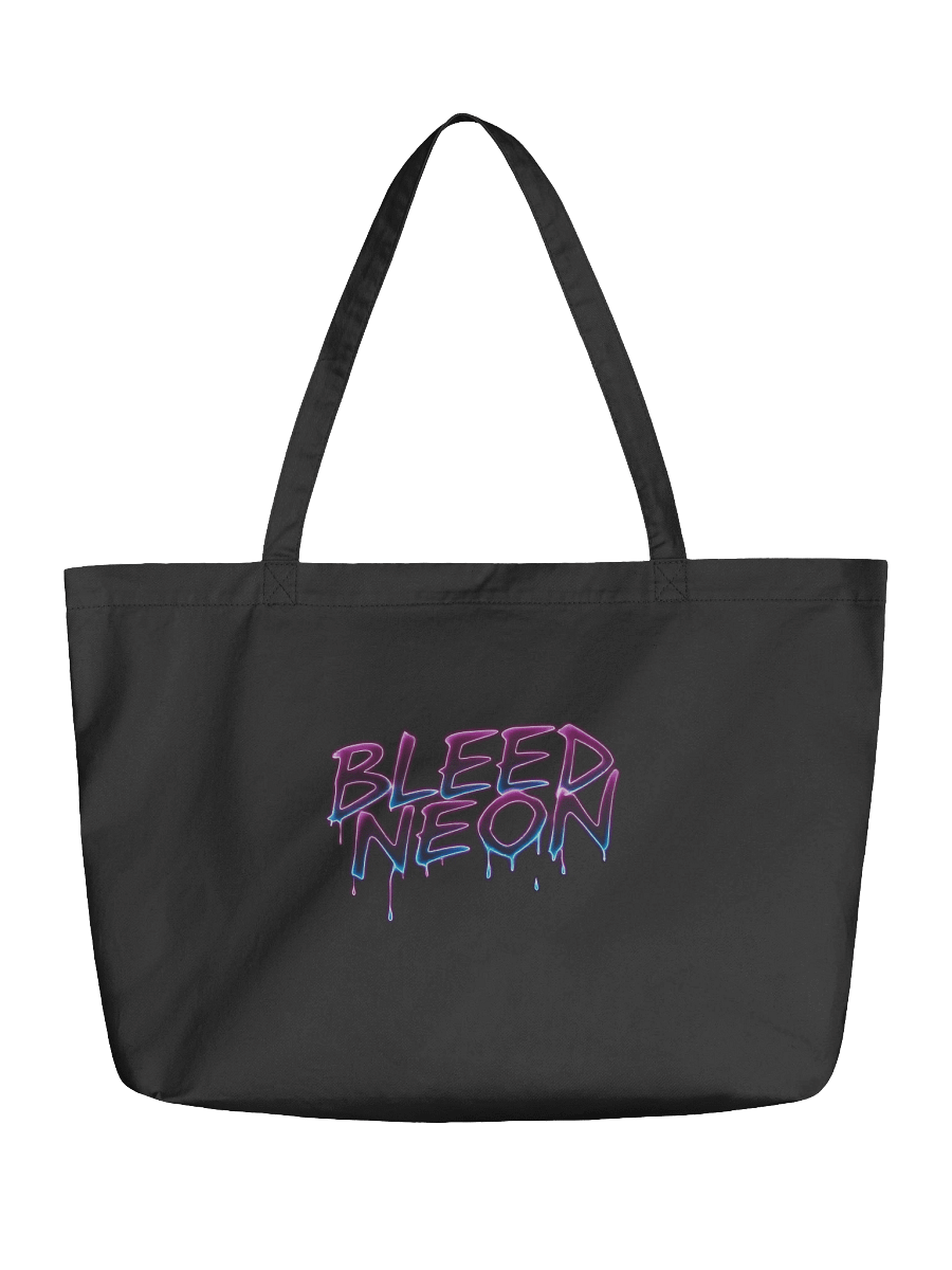 Bleed Neon Tote Bag product image (1)