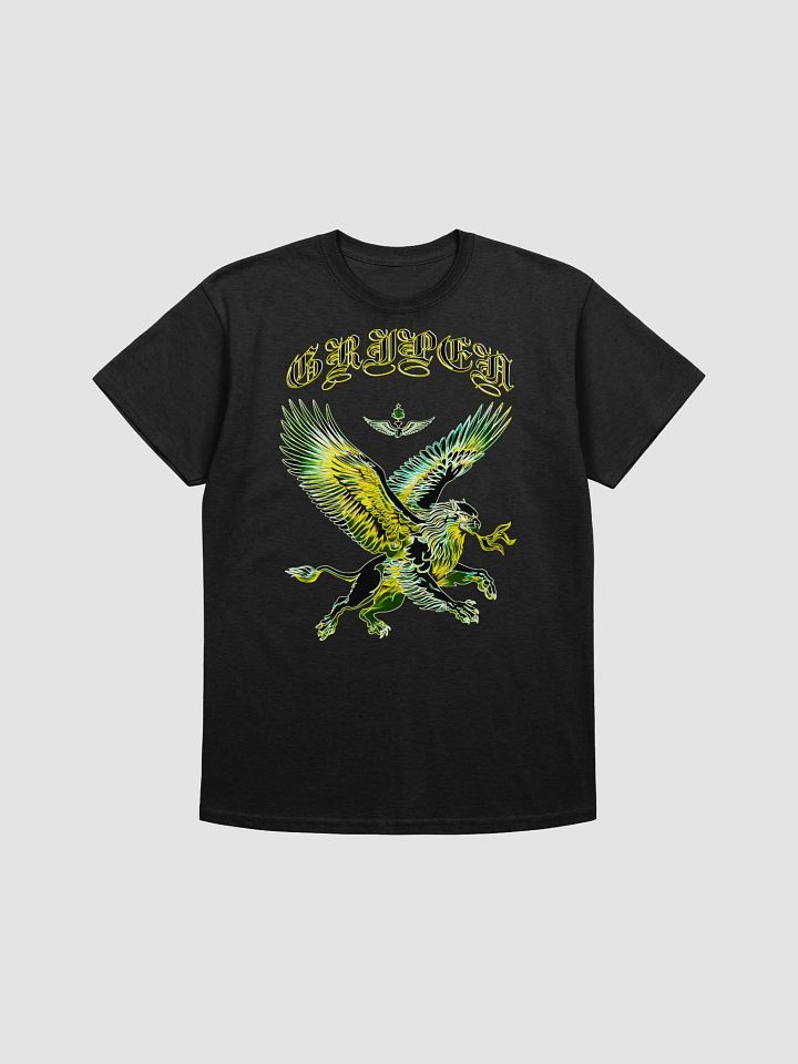 Gripen Flying Green//Griffin/Gildan Heavyweight T-Shirt by Gildan product image (1)