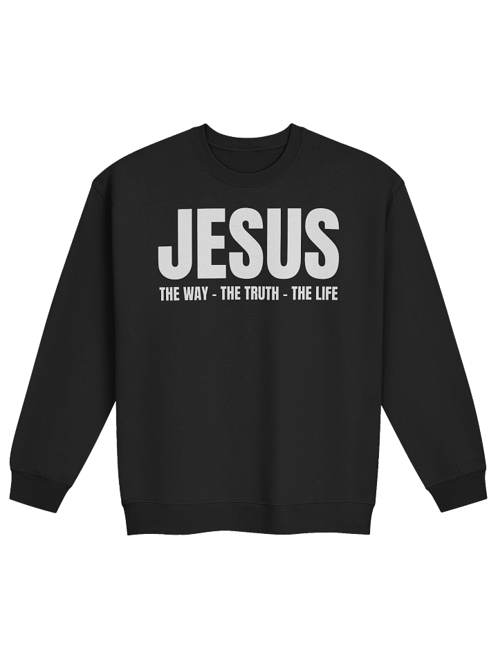 Jesus The Way The Truth and The Life Classic Crewneck Sweatshirt product image (5)