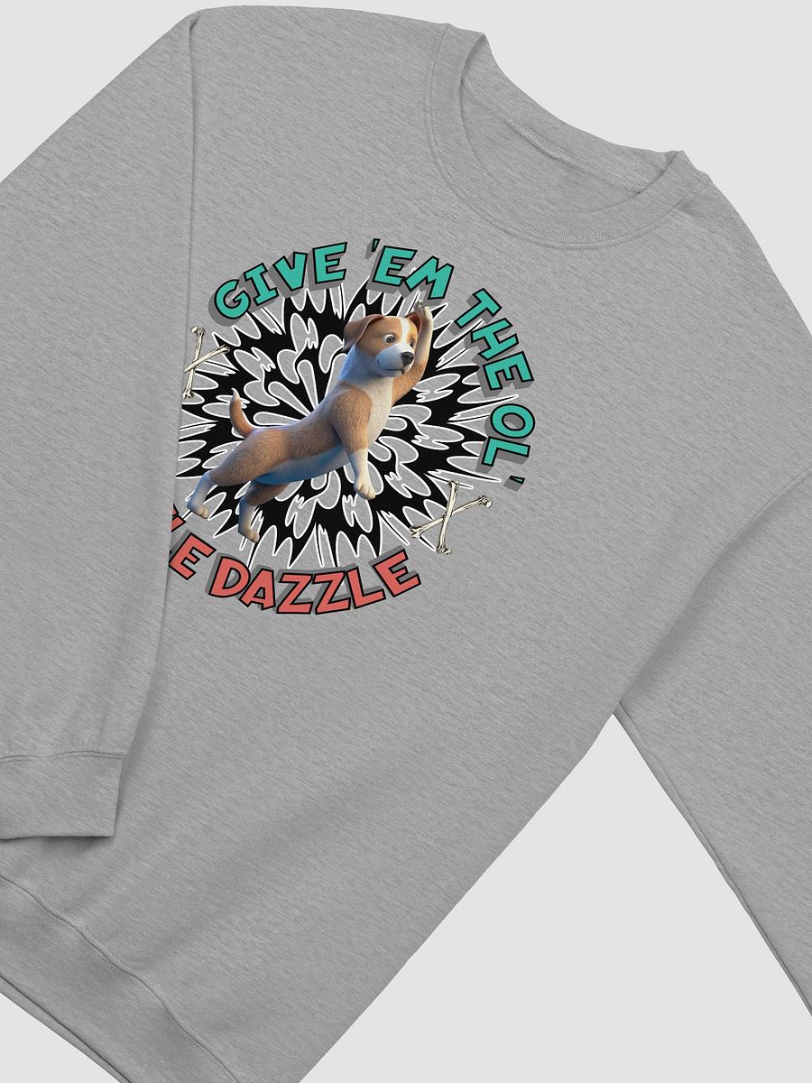 Razzle Dazzle Dog Crewneck Sweatshirt product image (16)
