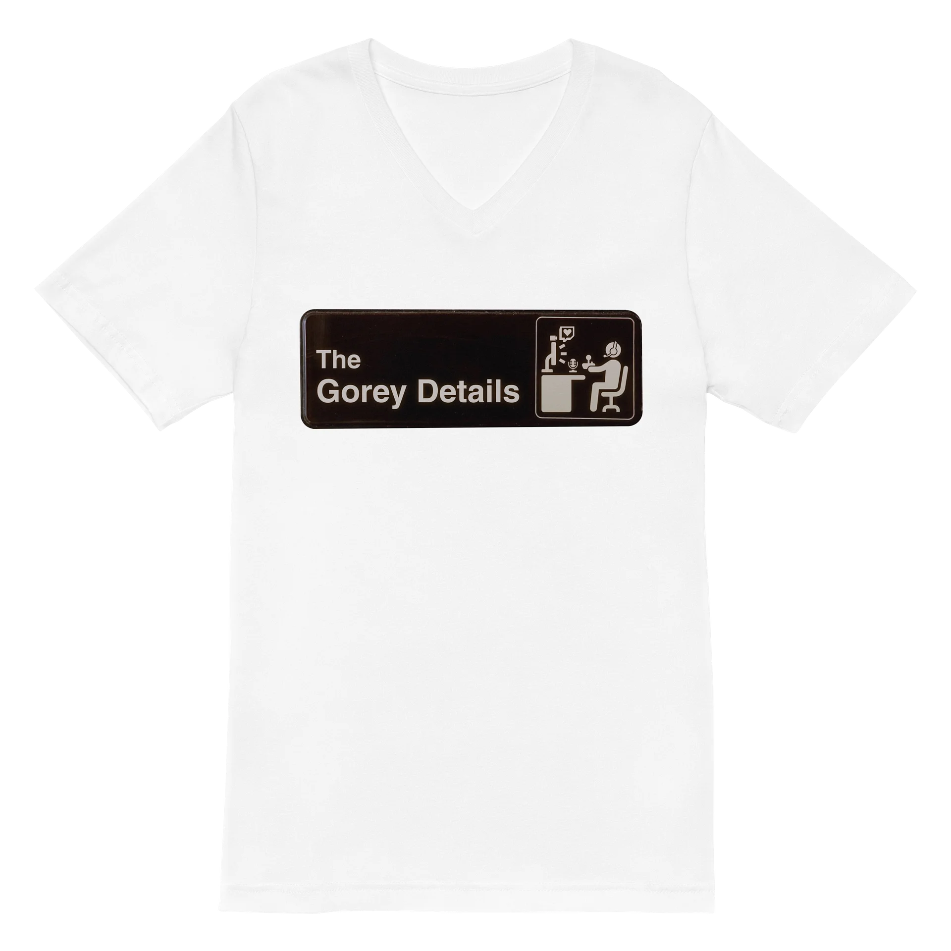 The Studio - Bella+Canvas Short Sleeve V-Neck Jersey T-Shirt product image (8)