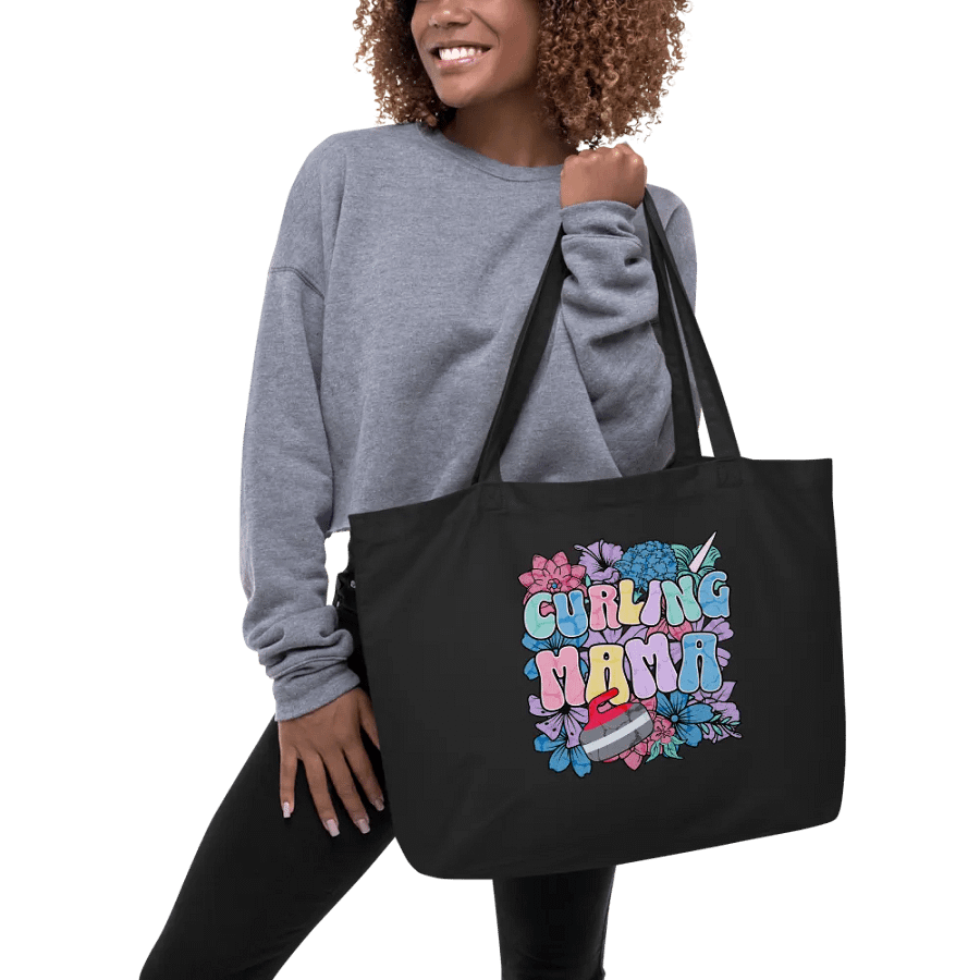 Mama Curling Floral Tote product image (3)