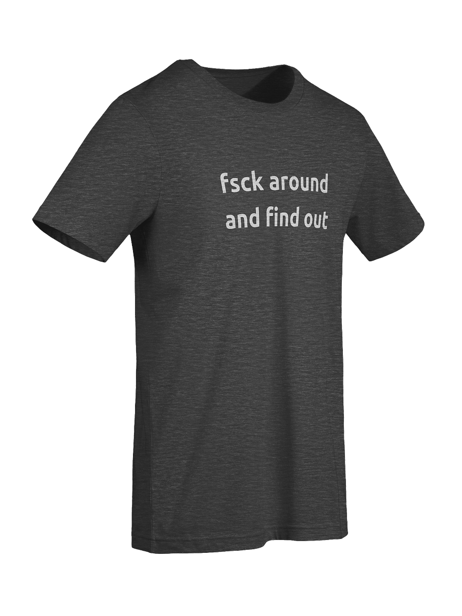 "fsck around and find out" T-Shirt product image (5)
