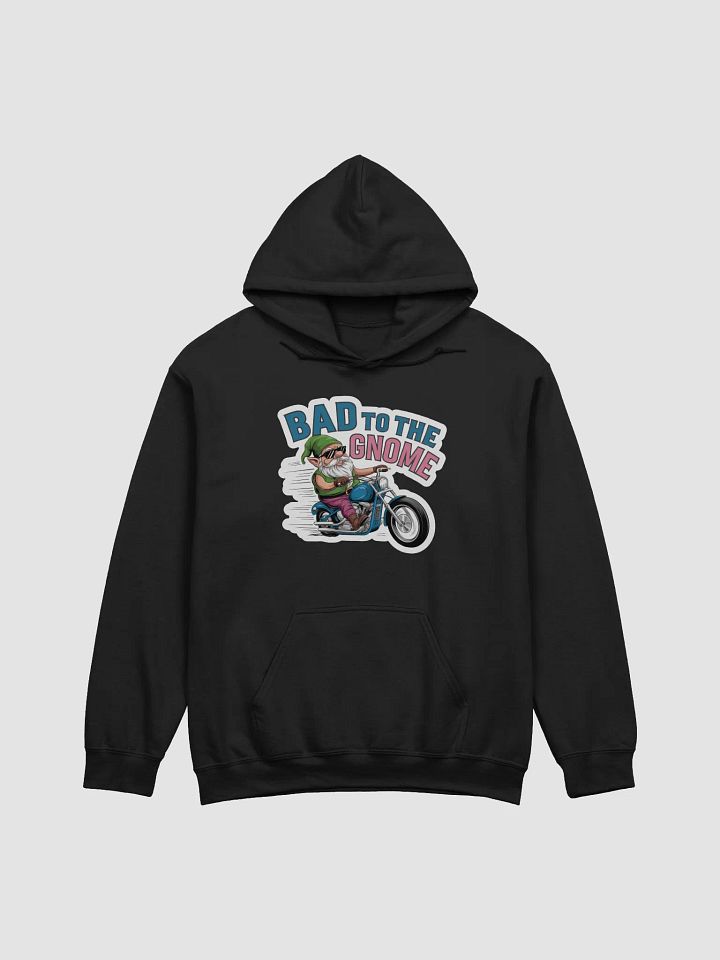Bad to the Gnome Motorcycle Hoodie product image (1)
